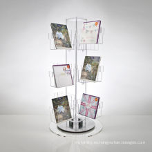 Bandejas giratorias de acrílico de Perspex personalizadas Display giratorio